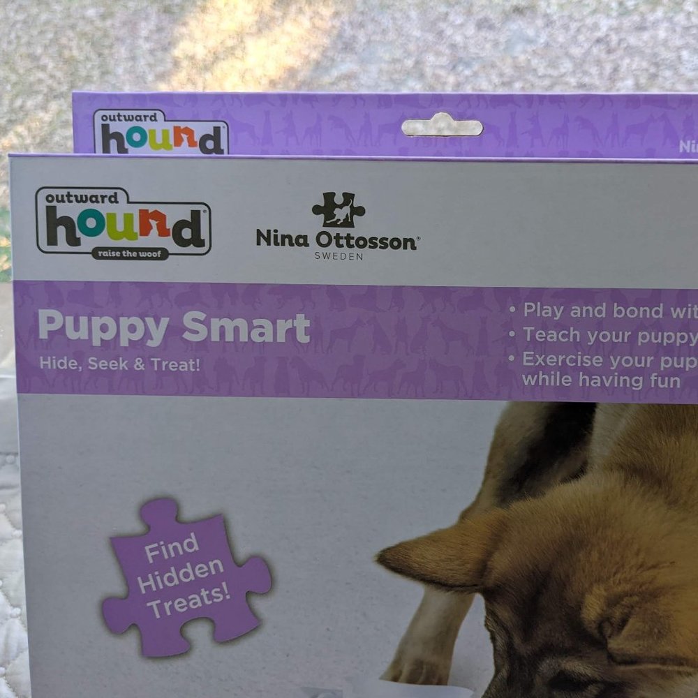 NIB-Outward Hound Puppy Smart hide & seek dog puzzle created by Nina Ottosson - Picture 5 of 6